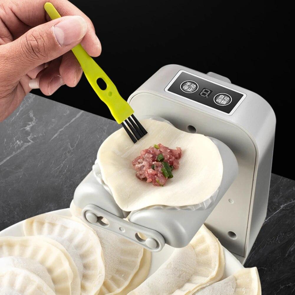 Машинка для виготовлення пельменів та вареників electric dumpling maker mashine, з USB, Білий / Верстат для вареників