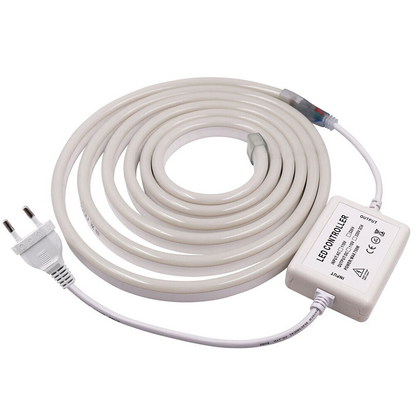 Неонова LED стрічка на 5 м, LED NEON multi with function, 12V-220V, Rgb / Світлодіодне RGB підсвічування силіконове