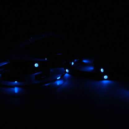 Світлодіодна RGB стрічка 5м, від USB, з пультом 5050 / Багатобарвна стрічка для інтер'єру / RGB підсвітка