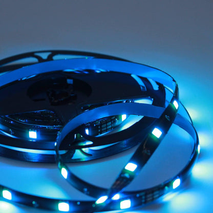 Світлодіодна стрічка 5 м, від USB та пульт TV LED Strip CB-5050, Чорний / Кімнатна лед підсвітка / RGB стрічка від повербанку