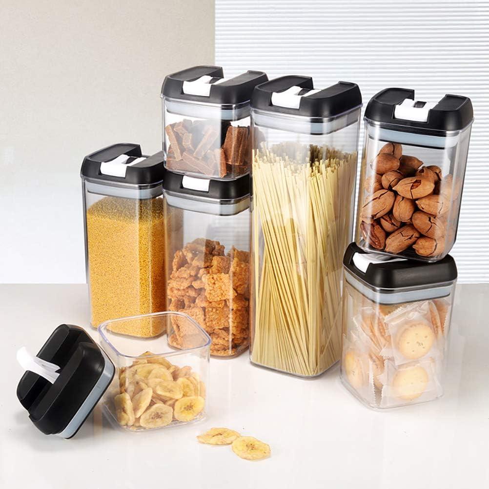Набір контейнерів 7шт для зберігання сипучих Food storage container, Білий / Органайзер для круп