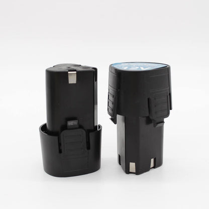 Акумуляторна болгарка 12V в кейсі, з 2 акумуляторами та 2 дисками W-153-7, Синій / Бездротова електроболгарка / Міні болгарка