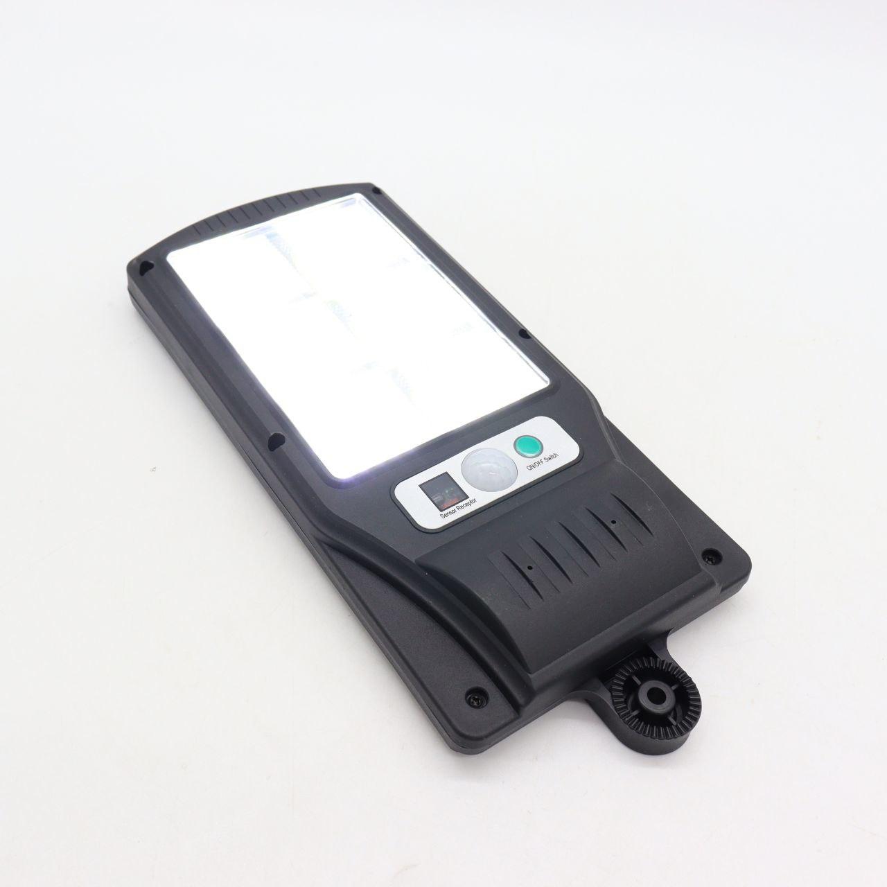 2 шт - Вуличний ліхтар на сонячній батареї Solar Light BL BK120-6COB, Чорні / Вуличний світильник з пультом ДУ