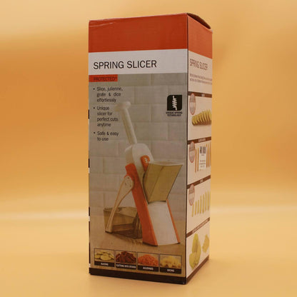 Мультислайсер для овочів, Brava Spring Slicer, / Овочерізка ручна / Кухонний слайсер для овочів