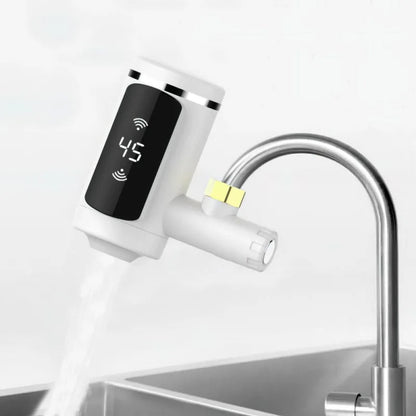 Проточний водонагрівач 3000Вт, Water Heater, Білий / Електричний водонагрівач на кран / Нагрівач води