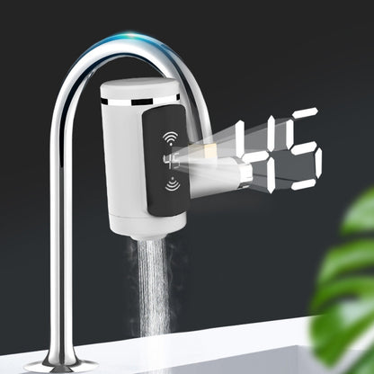 Проточний водонагрівач 3000Вт, Water Heater, Білий / Електричний водонагрівач на кран / Нагрівач води