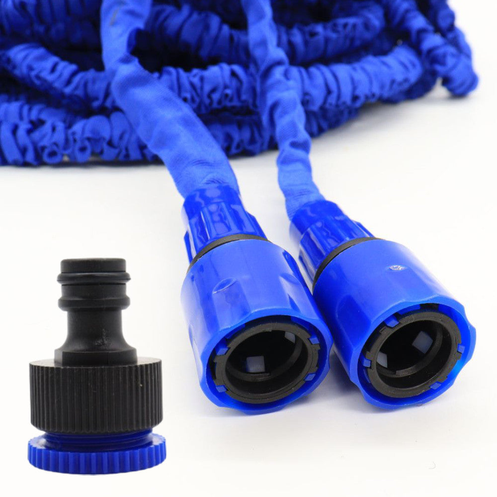 Садовий шланг 7,5м, 15м, 22,5м, 30м, 37,5м, 45м, 52,5м, 60м, 75м, MAGIC HOSE, Синій / Поливочний шланг з розпилювачем
