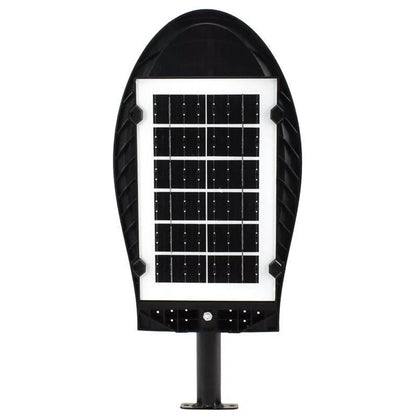 Вуличний ліхтар із сонячною панеллю та датчиком руху, W7102B-3, Чорний / Світильник світлодіодний на стовп