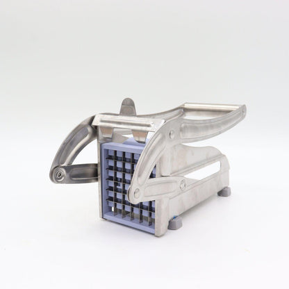 Сталева картоплерізка, овочерізка Potato Chipper, Сірий / Машинка для нарізки соломкою картоплі