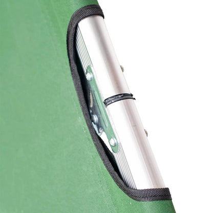 Розкладушка для кемпінгу до 120 кг, 189х60х45см, Зелене / Туристичне ліжко-розкладачка