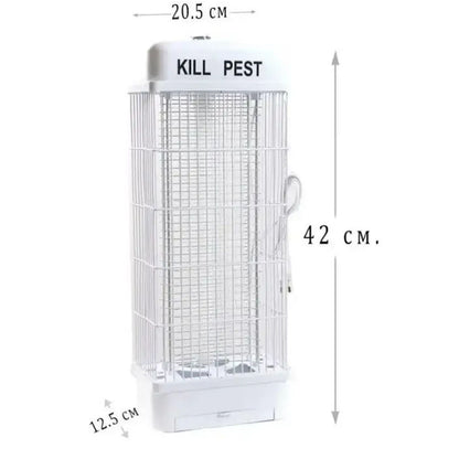 Москітна лампа від мережі, Renata Electric Insect Killer RT1X15W, Білий / Знищувач комах / Лампа від мух