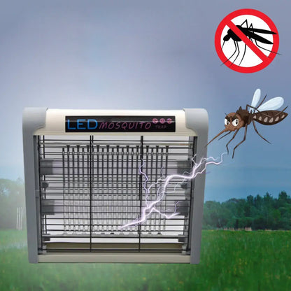 Електрична лампа від комарів від мережі, 1Вт, Mosquito Trap, Білий / Пастка для комарів / Знищувач комах