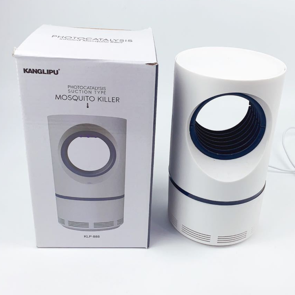 Знищувач комарів та комах від USB, Mosquito Killer 360, Білий / Пастка для комарів / Електровідлякувач комарів