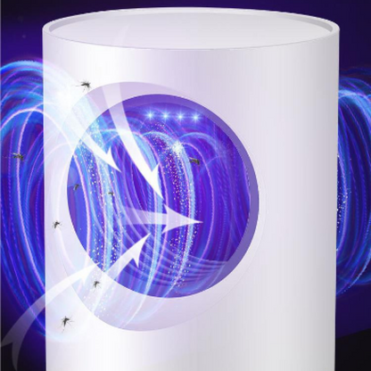 Знищувач комарів та комах від USB, Mosquito Killer 360, Білий / Пастка для комарів / Електровідлякувач комарів