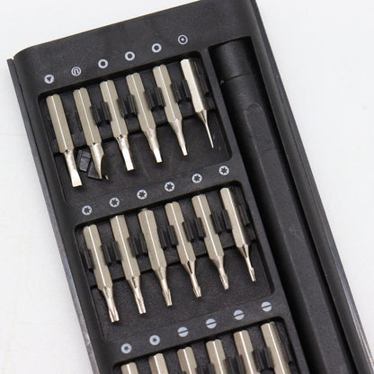 Набір магнітних викруток 24в1, Torx Hex Precision DIY, Чорний / Магнітні біти для точних робіт