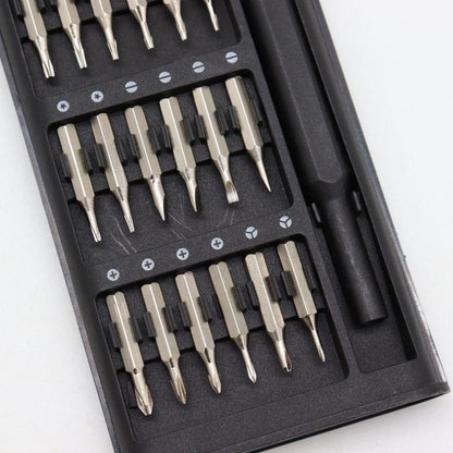 Набір магнітних викруток 24в1, Torx Hex Precision DIY, Чорний / Магнітні біти для точних робіт