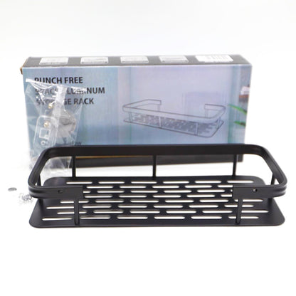 2 шт Металева полиця для ванної, (30*13*4,5см) Bathroom shelf, Чорна / Поличка у ванну кімнату