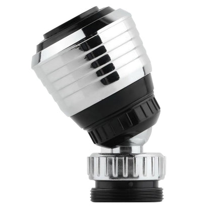 Насадка-аератор на кран, 2 режими, поворотна на 360°, Water Saver, Сріблястий / Насадка на кран / Аератор для змішувача
