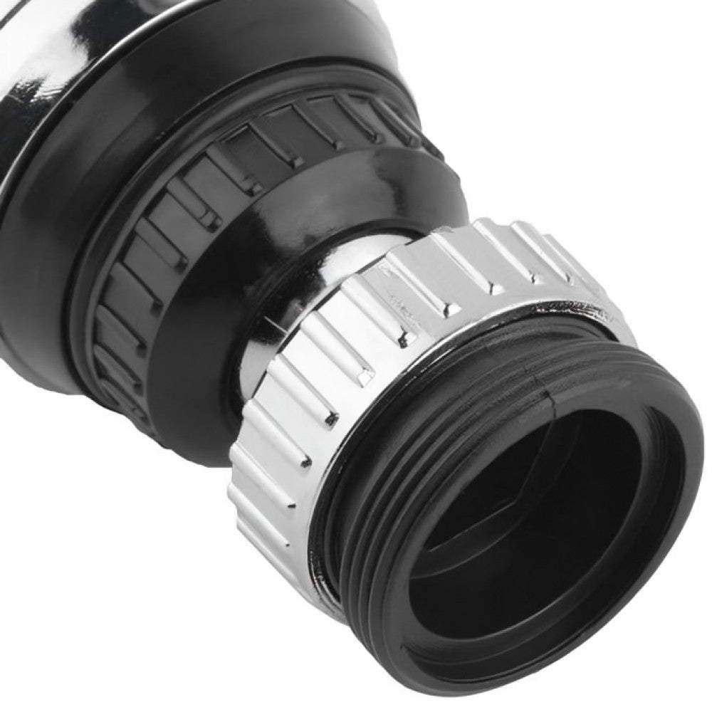 Насадка-аератор на кран, 2 режими, поворотна на 360°, Water Saver, Сріблястий / Насадка на кран / Аератор для змішувача