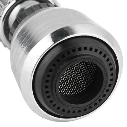 Насадка-аератор на кран, 2 режими, поворотна на 360°, Water Saver, Сріблястий / Насадка на кран / Аератор для змішувача