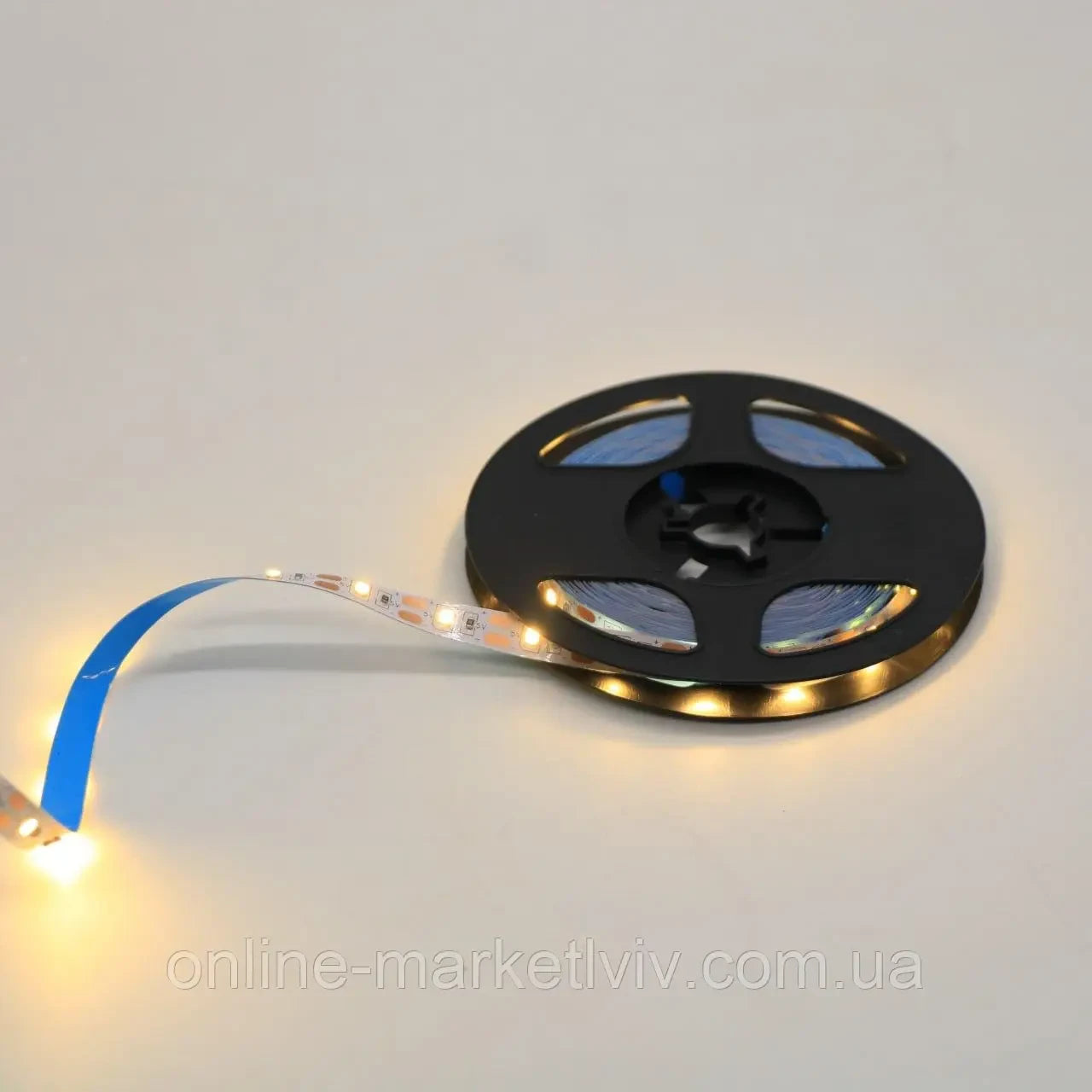 Комплект 2 шт Світлодіодна LED стрічка 5м, від USB, Теплий Білий / Універсальна лед стрічка від повербанка