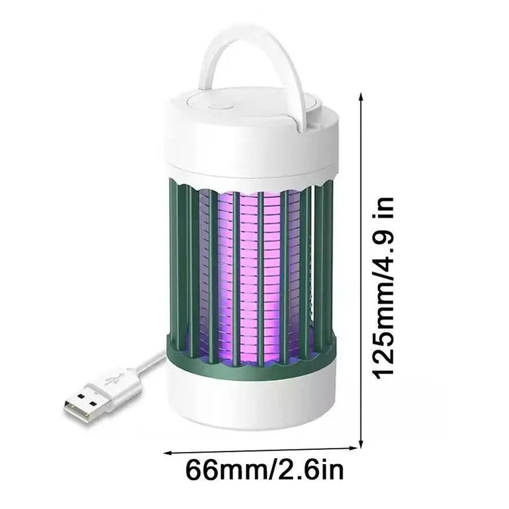 Лампа-відлякувач від комарів 5Вт, від USB, Зелений / Знищувач комах / Пастка для комарів / Лампа від комах
