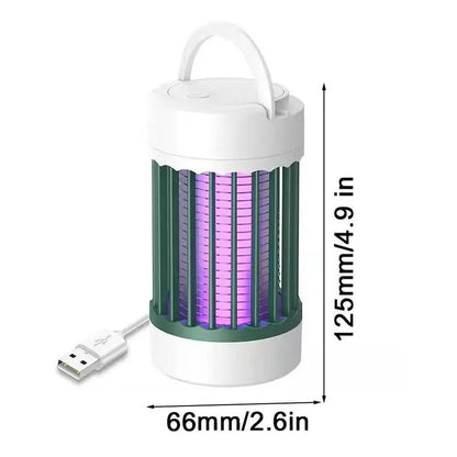 Лампа-відлякувач від комарів 5Вт, від USB, Зелений / Знищувач комах / Пастка для комарів / Лампа від комах