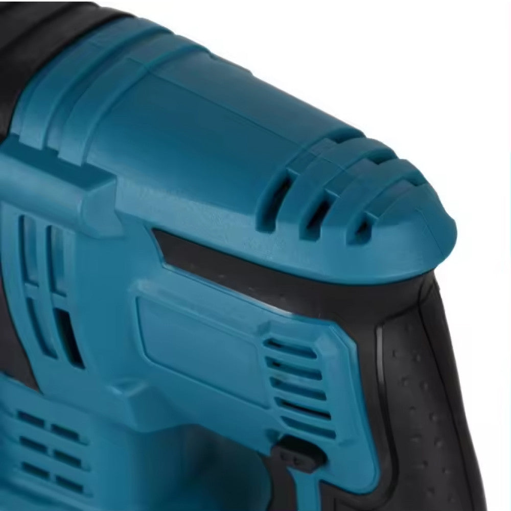 Акумуляторний перфоратор + 2 акумулятори 21V, Hammer Drill, Синій / Ударний дриль перфоратор