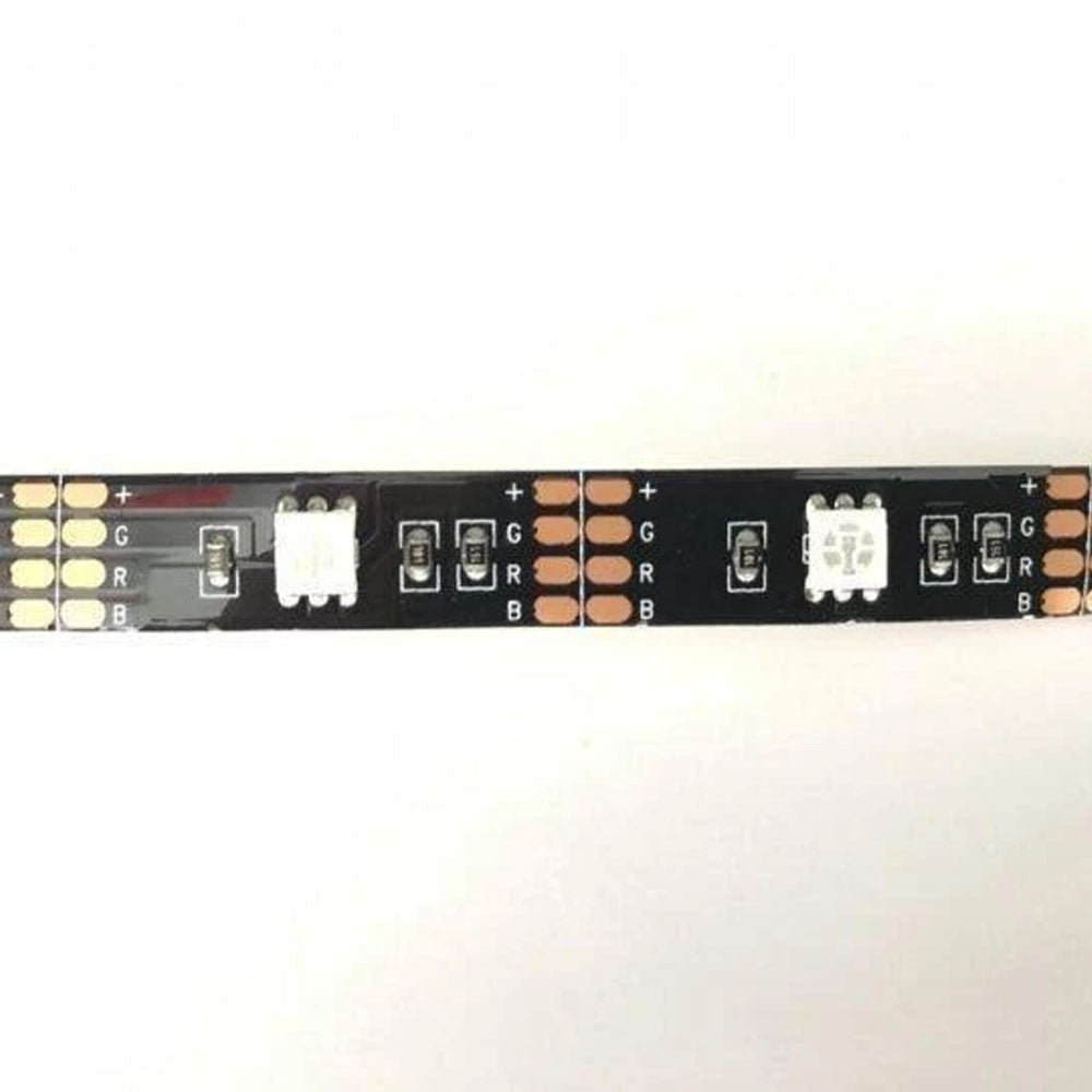 Світлодіодна RGB стрічка Феєрверк, 213 режимів, Bluetooth, від USB / Динамічна LED стрічка / Розумна лед стрічка