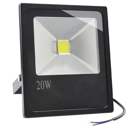 Світлодіодний прожектор 20W, IP67, 220V, Чорний / LED настінний прожектор / Вуличний ліхтар прожектор