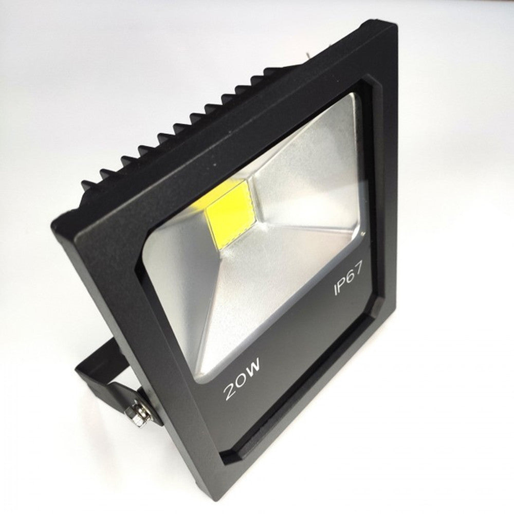 Світлодіодний прожектор 20W, IP67, 220V, Чорний / LED настінний прожектор / Вуличний ліхтар прожектор