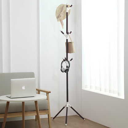 Підлогова вішалка-стійка (170см) 9 гачків, Coat rack, Чорний / Вішалка для одягу / Вішалка з гачками