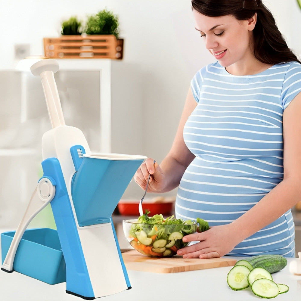 Мультислайсер для овочів, Brava Spring Slicer, / Овочерізка ручна / Кухонний слайсер для овочів