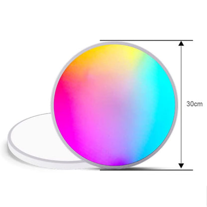 Світильник стельовий 24Вт, 30см, RGB + пульт ДК, Ceiling Lamp Smart / Світлодіодна LED люстра