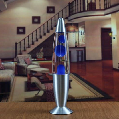 Нічник-світильник Лава лампа 37см, 25Вт, від 220В, Зелений / Лавова лампа настільна / Парафінова лампа нічник
