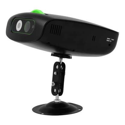 Лазерна установка для дискотеки RGB + Пульт, RD-8010L, Зелений / Диско-проектор / Лазерний проектор
