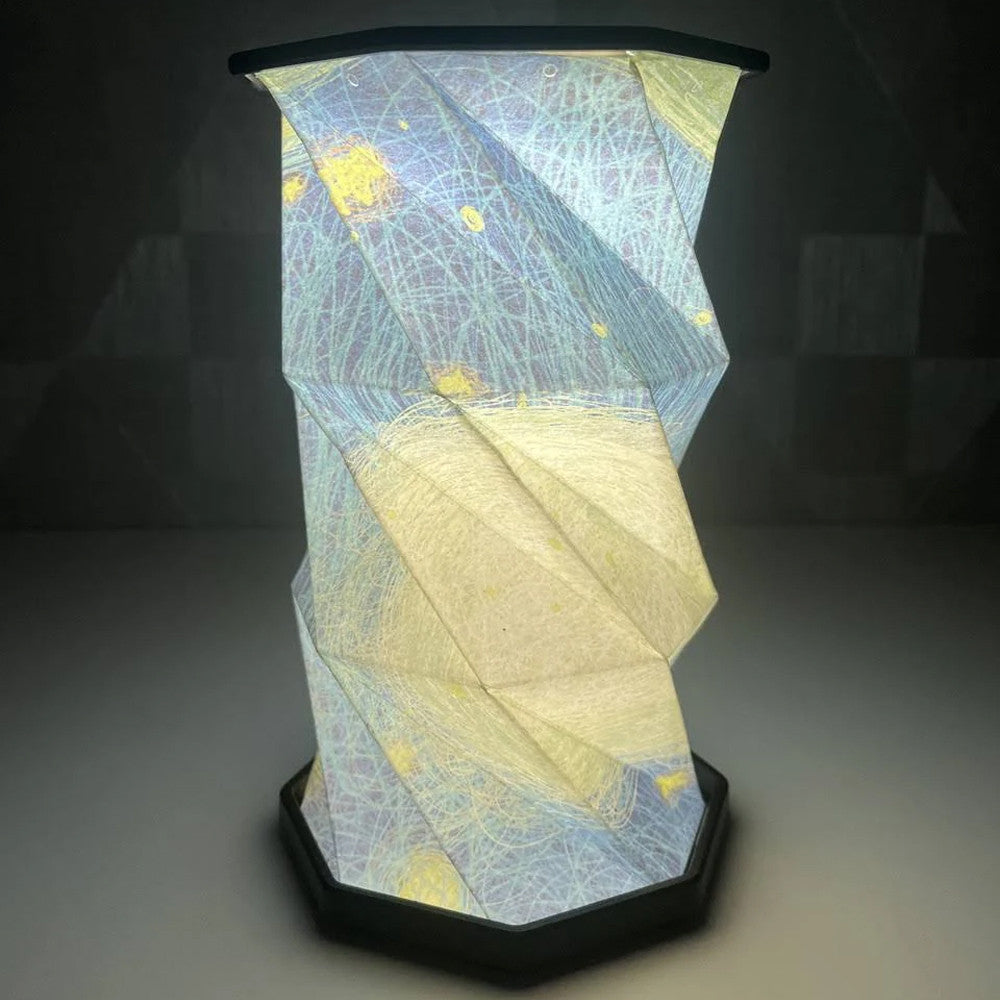 Настільний світильник нічник 700мА, USB, Rotating Lamp, Блакитна / Світлодіодний нічник складаний / Сенсорна лампа нічник