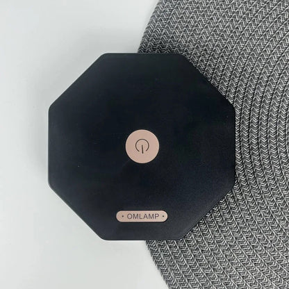Настільний світильник нічник 700мА, USB, Rotating Lamp, Блакитна / Світлодіодний нічник складаний / Сенсорна лампа нічник