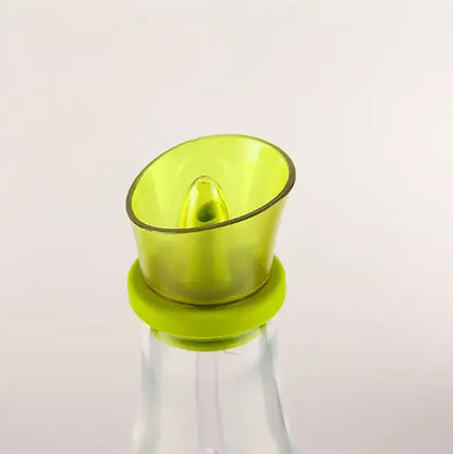 Скляний дозатор олії 500 мл, Simple Glass Oil Bottle, Зелений / Диспенсер для олії та оцту / Пляшечка для олії