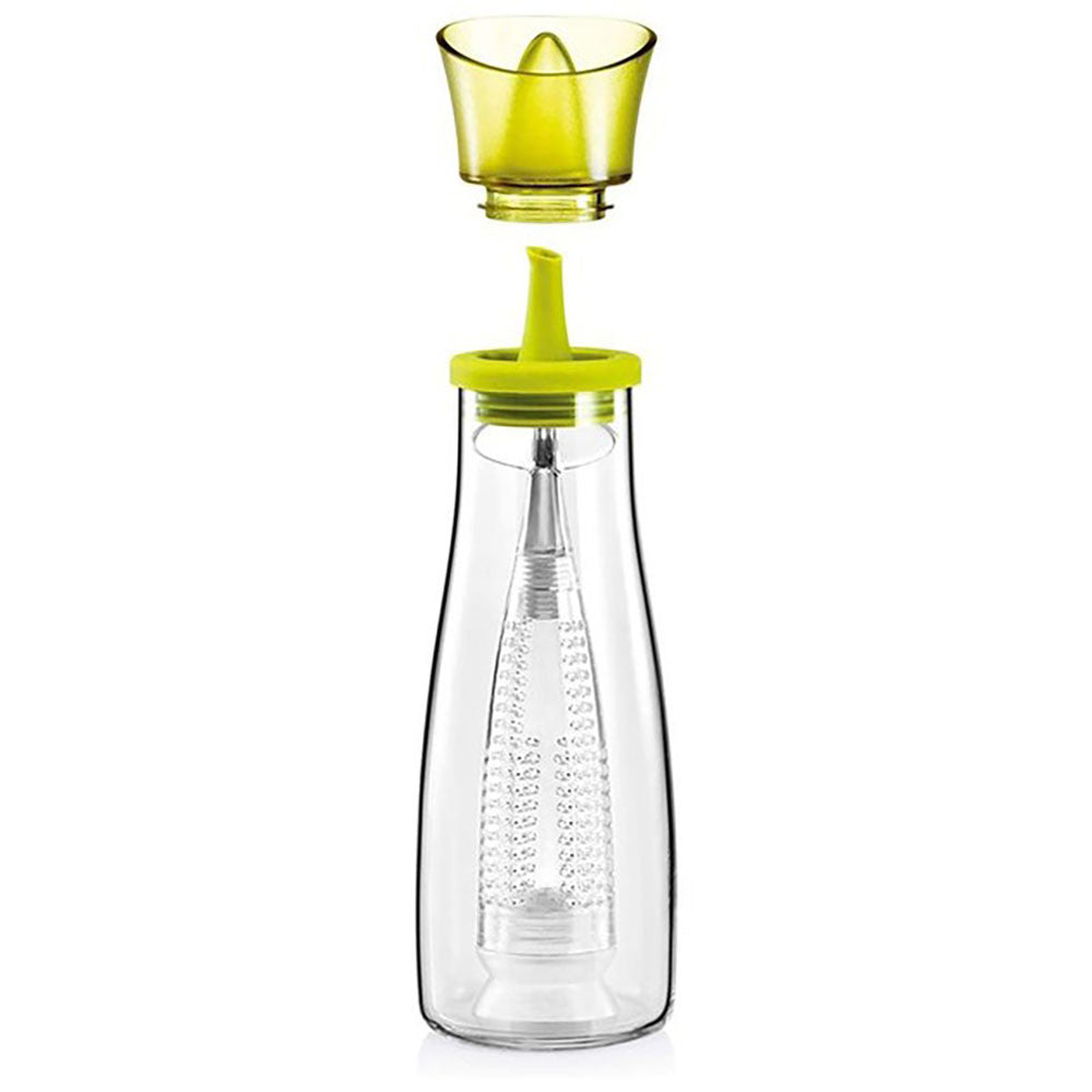 Скляний дозатор олії 500 мл, Simple Glass Oil Bottle, Зелений / Диспенсер для олії та оцту / Пляшечка для олії
