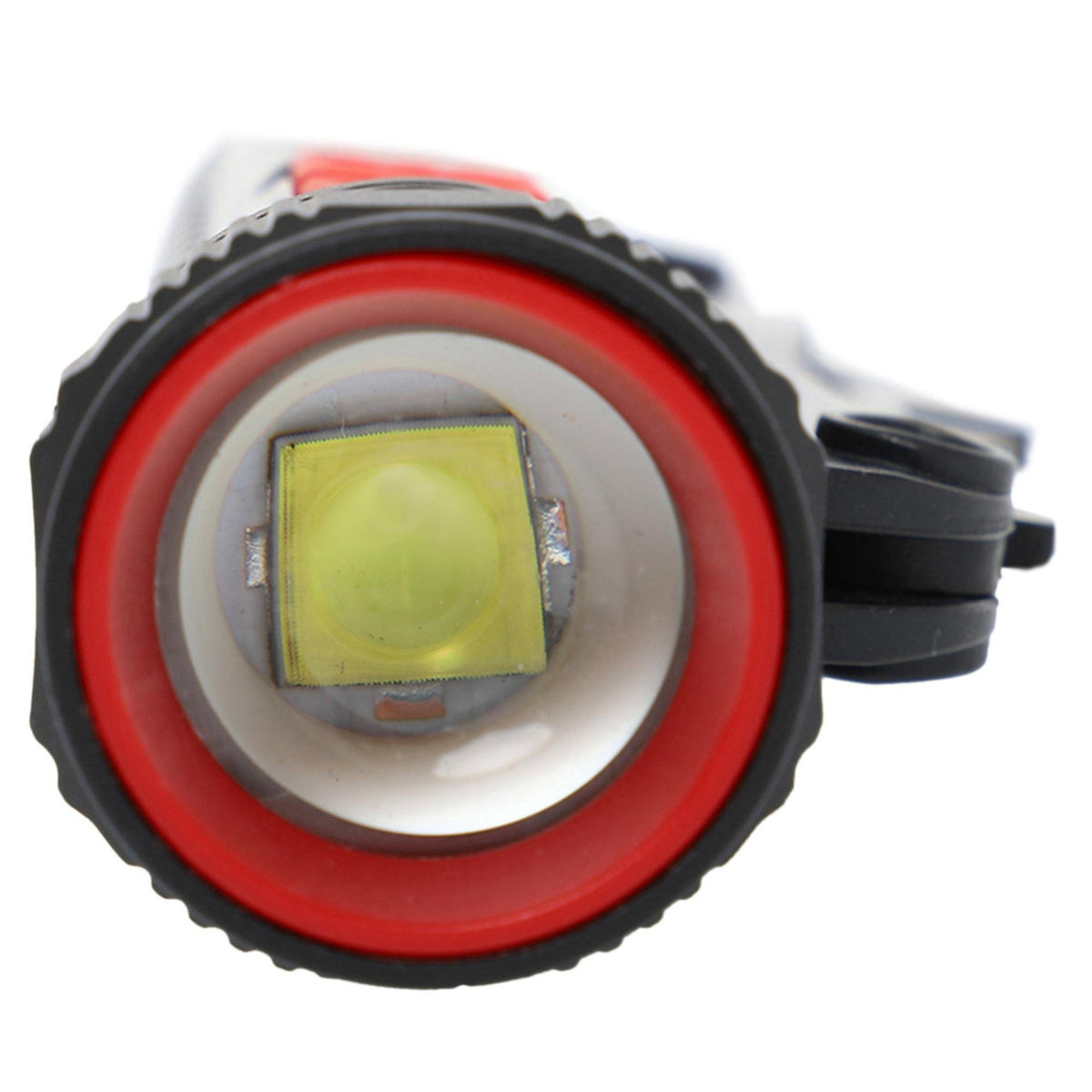 Ручний акумуляторний ліхтарик з відкривачкою, USB, DT-001 torch, Чорний / Світлодіодний ліхтар / Туристичний ліхтарик