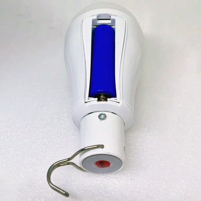 Акумуляторна лампа для кемпінгу 30 Вт з гачком та USB зарядкою, 2х18650, Білий / Підвісна лампочка з акумулятором