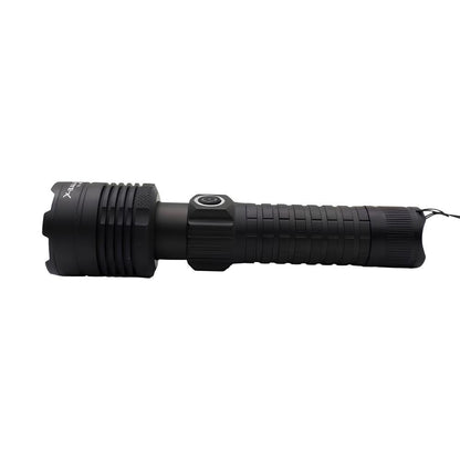 Ручний ліхтар з фокусуванням (5 режимів), від USB, BL-A90-P50, Чорний / Кишеньковий ліхтарик / Тактичний ліхтарик