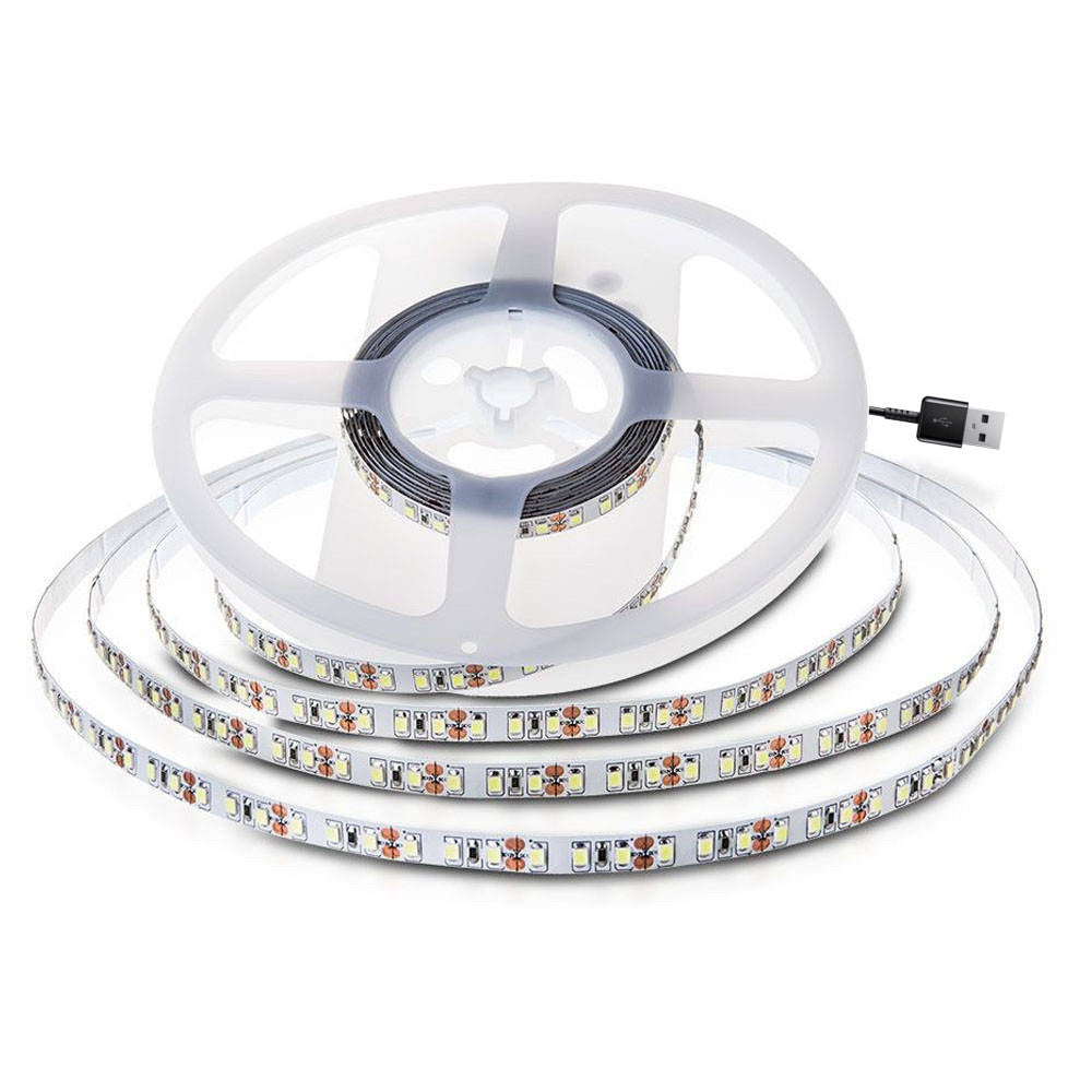 Світлодіодна фітострічка для USB, від мережі, Фіолетовий / LED стрічка для рослин / Фітострічка для розсади