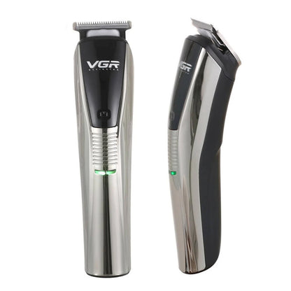 Бездротовий триммер для стрижки 6в1 VGR V-029 / Машинка для стрижки / Тример для бороди / Тример для носа