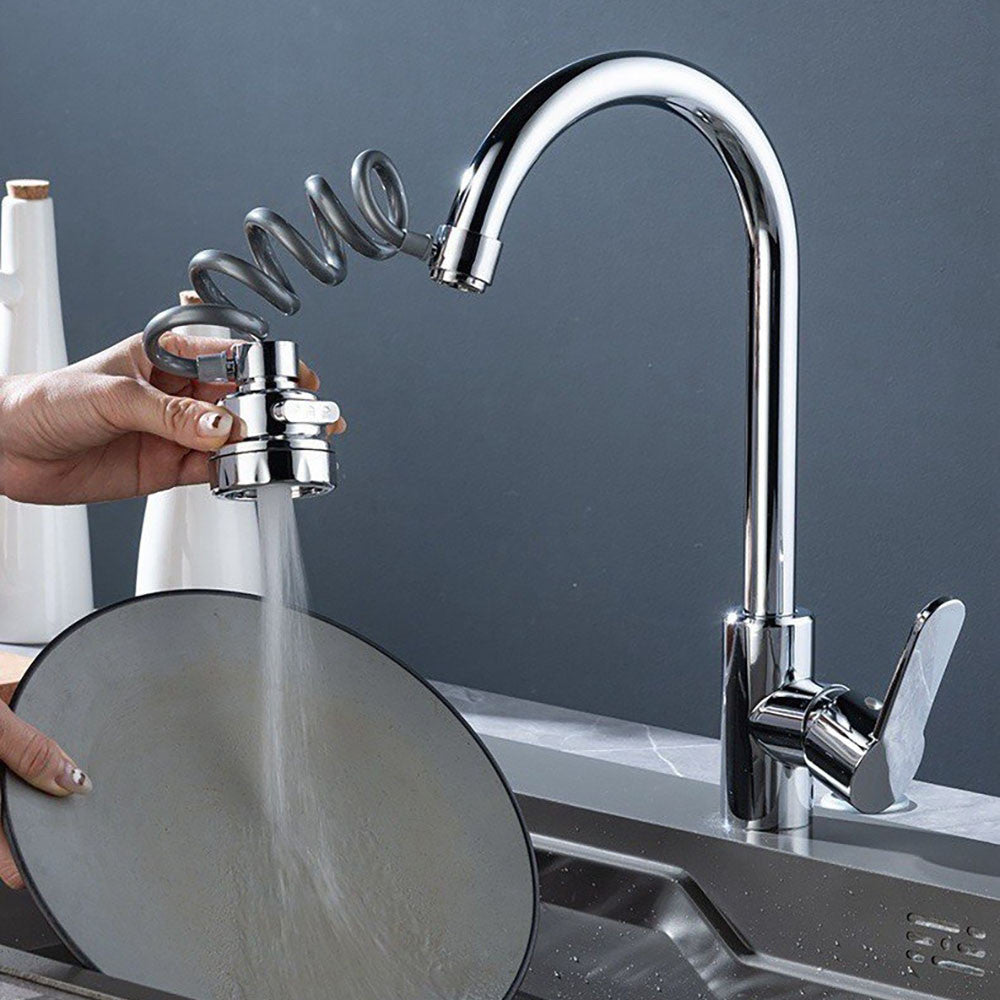 Насадка на кран з поворотом 360°, 3 режими, Water tap, Сріблястий / Кухонний змішувач / Аератор на кран