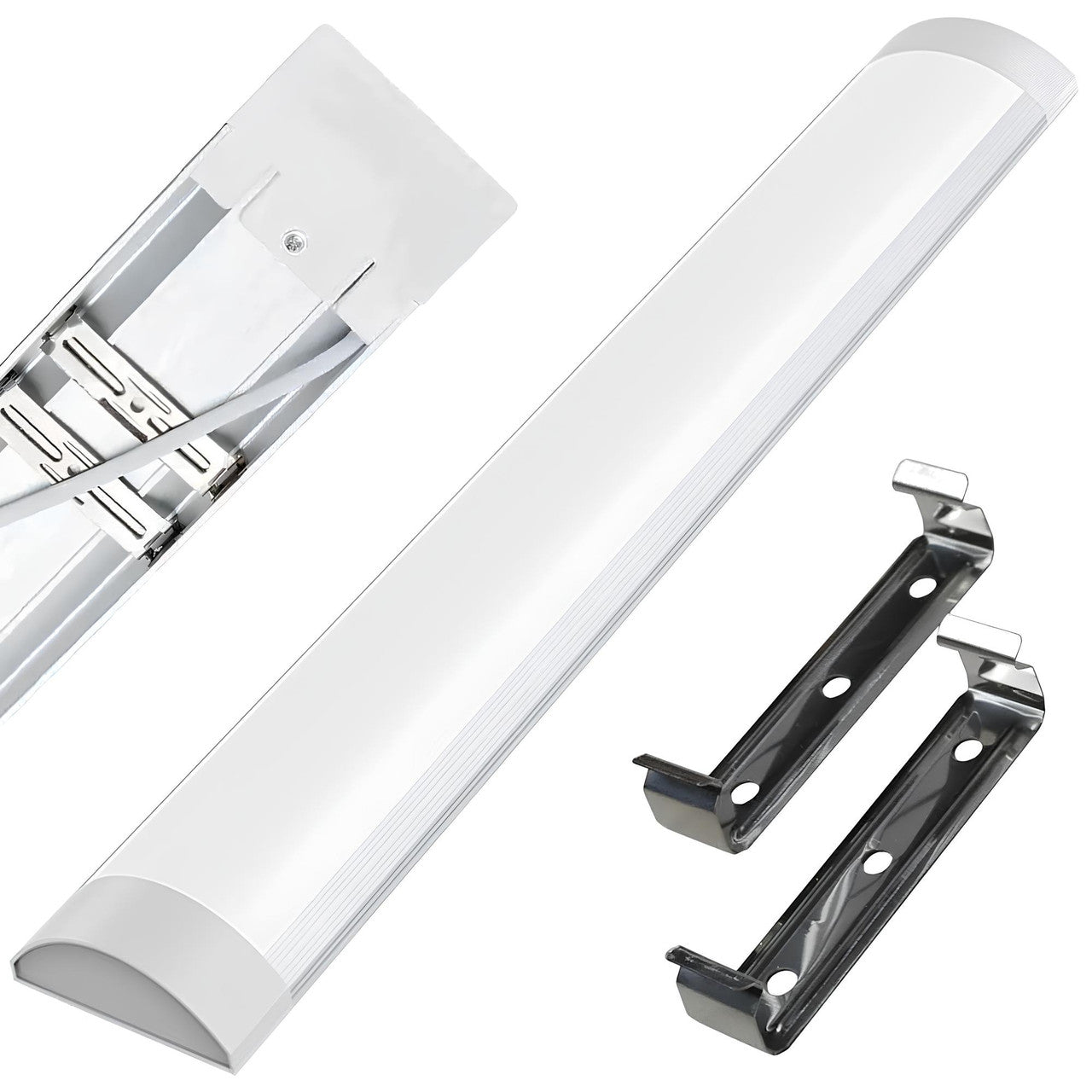 LED світильник стельовий 120см, 150Вт, Білий /6500К, від мережі, GREELITE / Лінійний світильник / Лед лампа стельова