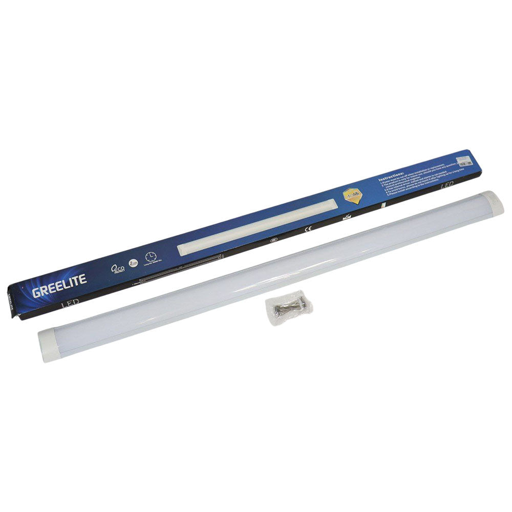 LED світильник стельовий 120см, 150Вт, Білий /6500К, від мережі, GREELITE / Лінійний світильник / Лед лампа стельова