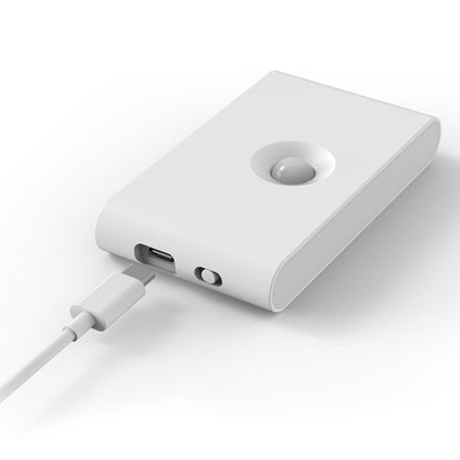 Настінний світильник з датчиком руху, від USB (9,8 х5,5см) Білий / Акумуляторний світильник на стіну