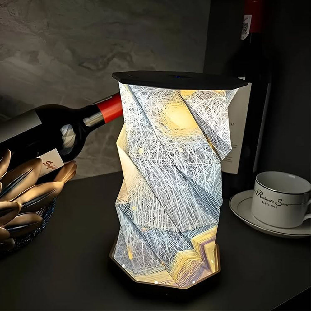 Настільний світильник нічник 700мА, USB, Rotating Lamp, Блакитна / Світлодіодний нічник складаний / Сенсорна лампа нічник